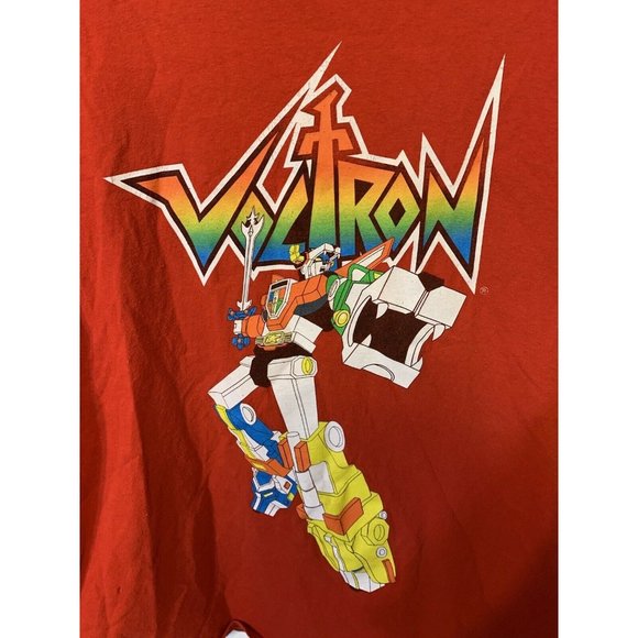 Voltron Men’s Sz‎ XL red short sleeve t shirt - Picture 6 of 7